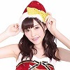 ゴージャスリボンサンタ帽