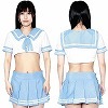エロコス セーラー服E ライトブルー